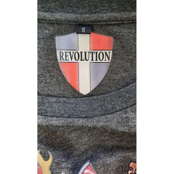 Revolution Armored League Men's Top Grey Size Small - Picture 2 of 4